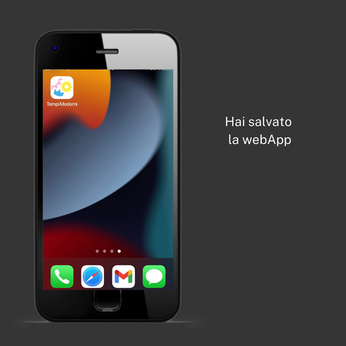 Hai salvato l'App
